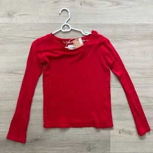 Maison Margiela red top